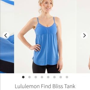 Lululemon Find your Bliss tank